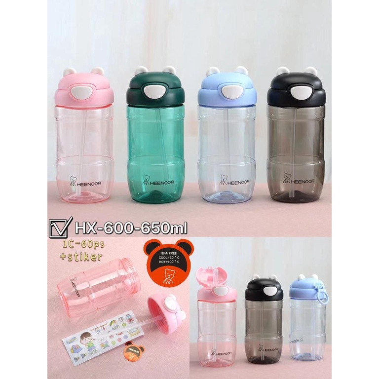 [JUALSEMUA18](BTL.15/600)BOTOL Minum Anak BPA/ Child Drink Bottle / Tempat Minum Anak Lucu Dan Unik / Botol Minum Viral