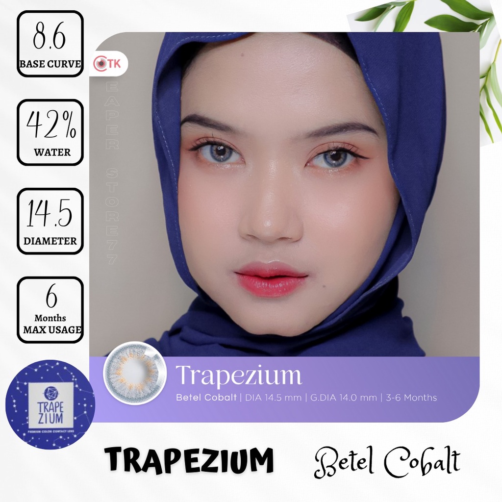 SOFTLENS CTK - TRAPEZIUM MINUS 0.50 SD 1.00