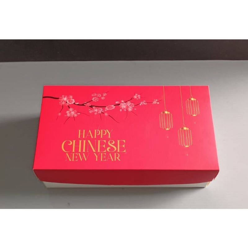 

10 pc dus imlek CNY /kotak CNY/dus kue /dus murah CNY