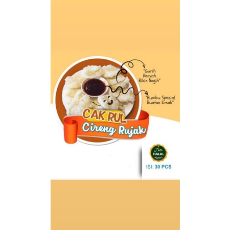 

cireng rujak cak rul