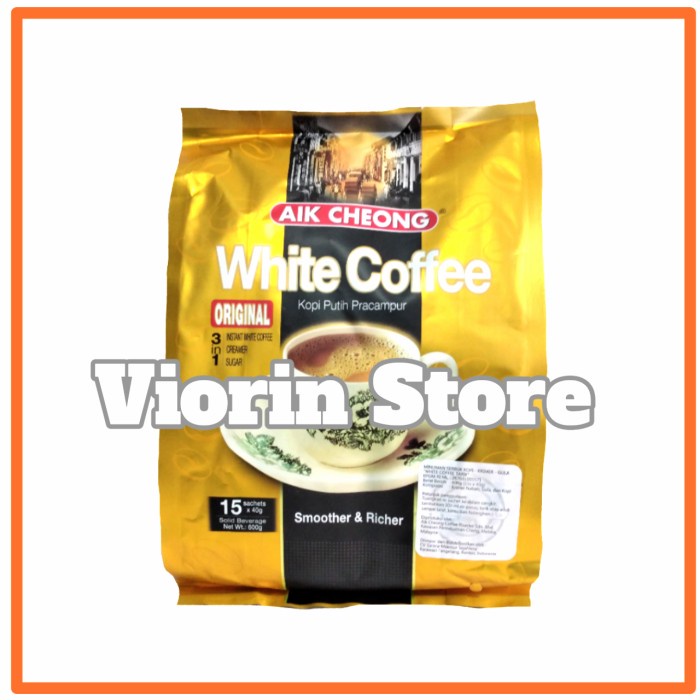 

[TERJANGKAU] Aik Cheong White Coffe Original 3in1 / Aik cheong Kopi Original 3in1