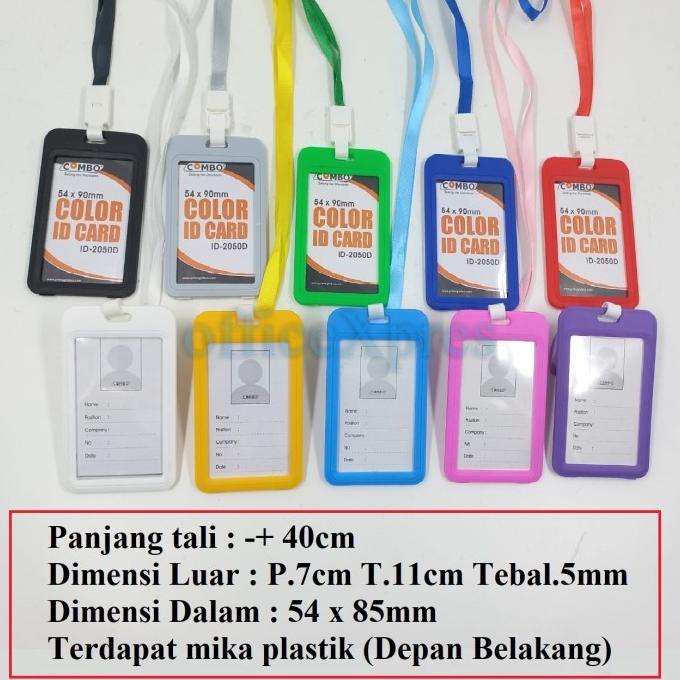 

Card Holder / Gantungan Kartu Casing Id Card / Name Tag Colour 2050