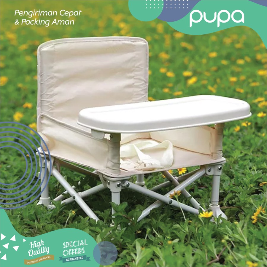 Portable Baby Chair Korea Folding Kursi Makan Anak Bayi Lipat Outdoor