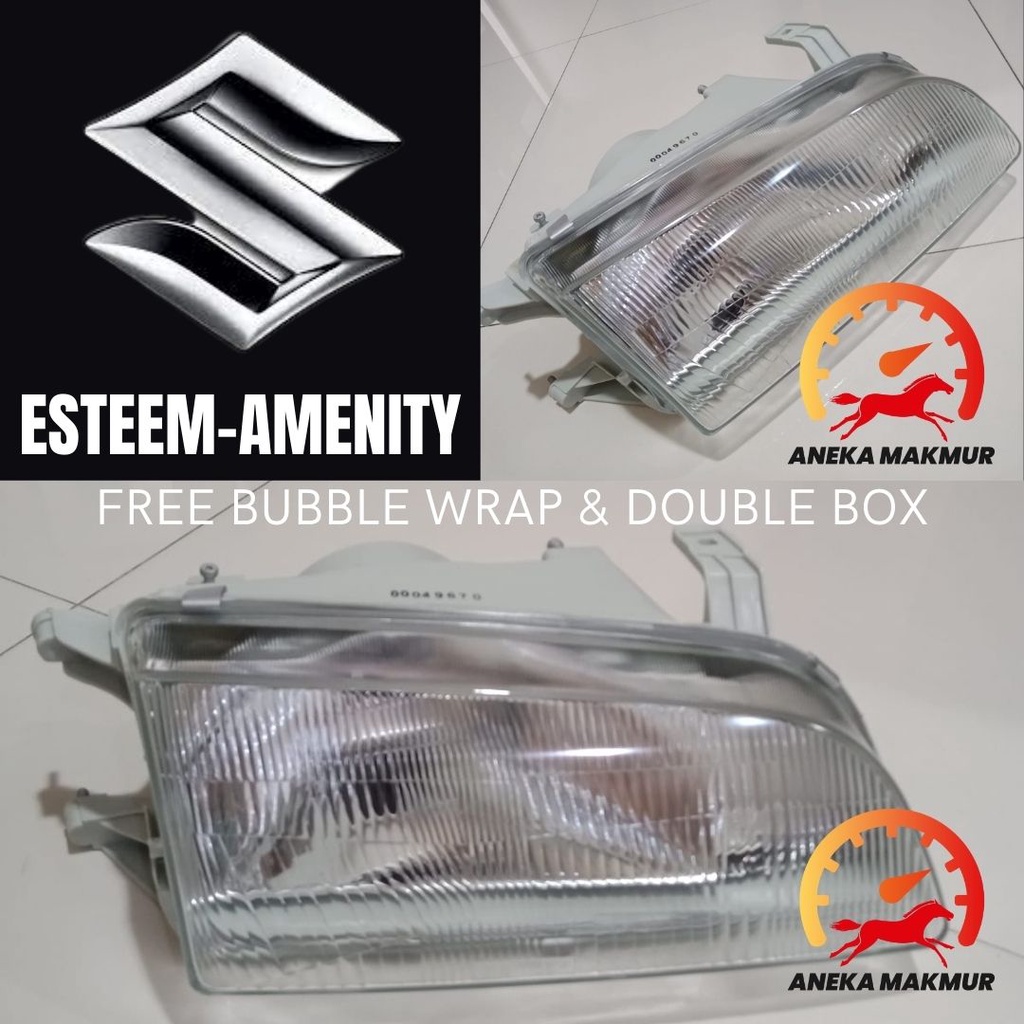LAMPU DEPAN SUZUKI ESTEEM AMENITY 1989 HEAD LAMP ONLY SUZUKI ESTEEM AMENITY 1989