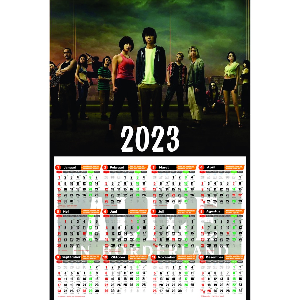 

KALENDER ALICE IN BORDERLAND