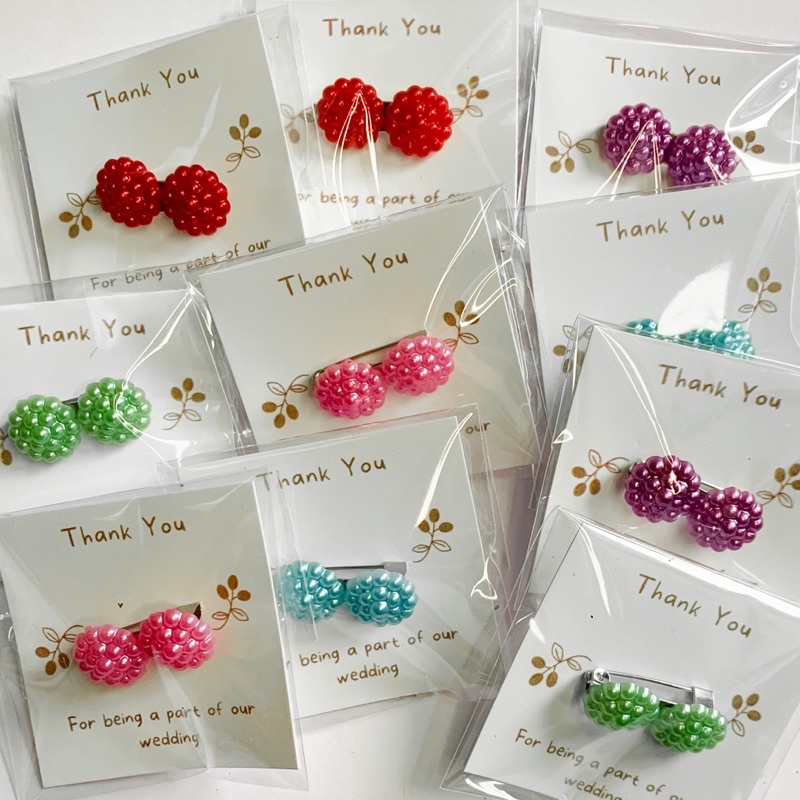 bross mini berry paket ekonomis isi 50 | souvenir wedding | souvenir aesthetic | souvenir unik dan murah