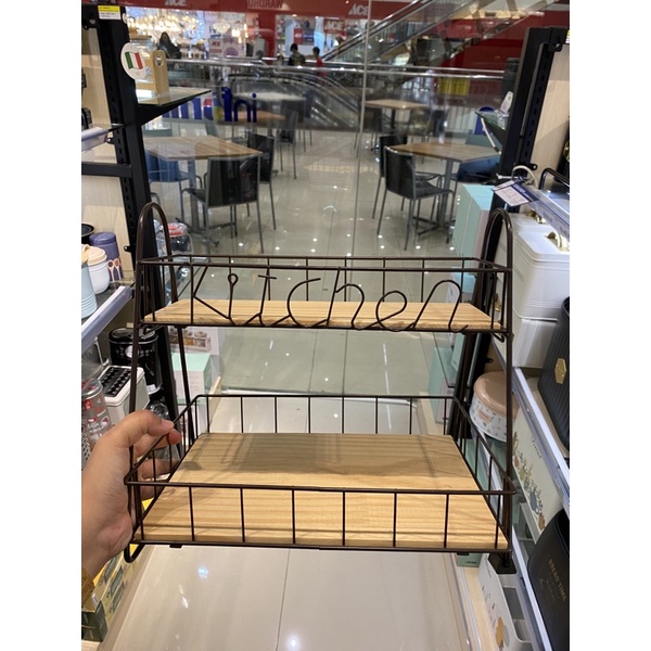 INFORMA KITCHEN RACK 2 TIER (RAK DAPUR 2 TINGKAT) MINIMALIS PRAKTIS
