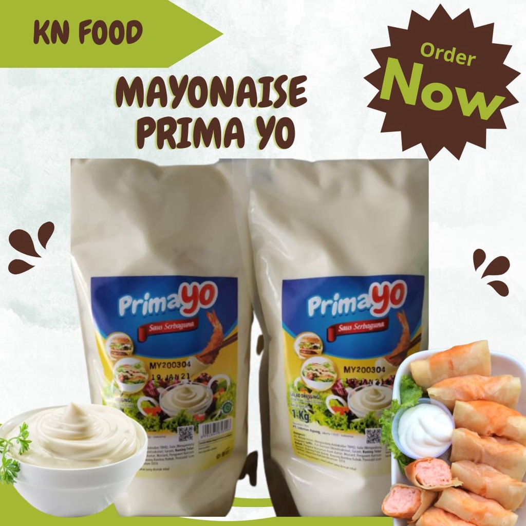 

PRIMAYO MAYONAISE KEMASANISI1KG