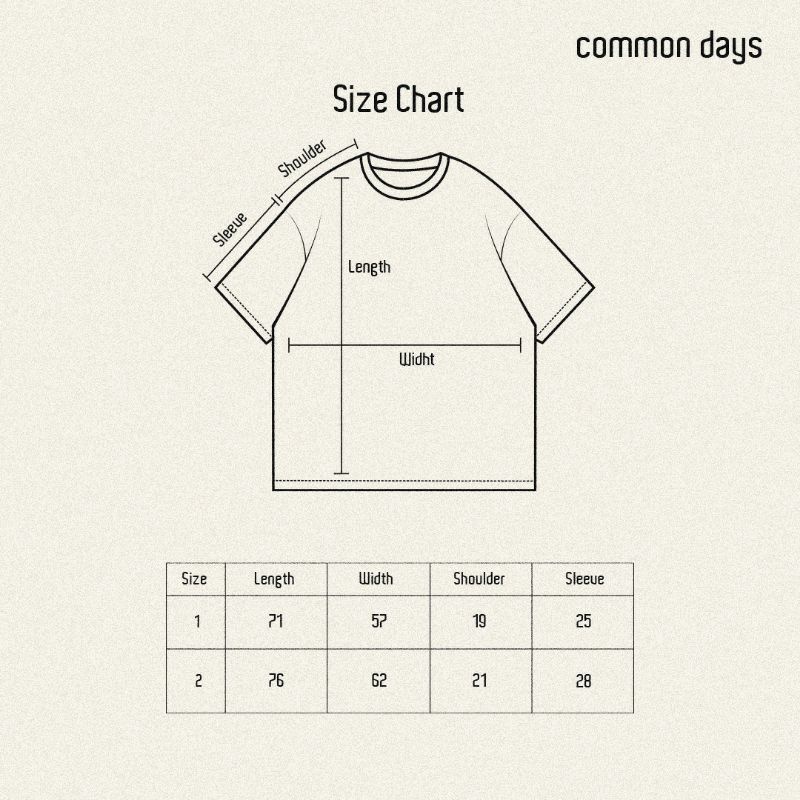 common days | Oversized Unisex T-shirt Even A Bad Day is Just 24 hours / Kaos Oversize / Tee / Krem / Hijau / Cream / Smiley / Cewek Cowok Wanita Pria / Cotton Combed 24s / Premium / adlv / peanut stain / nomad studio /