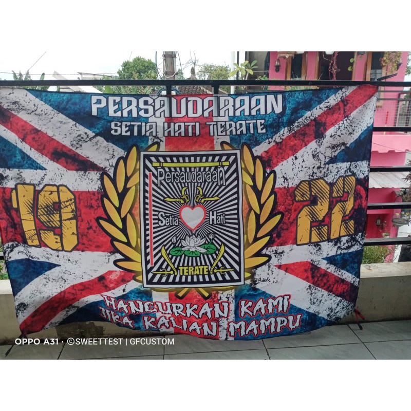 BENDERA PSHT FULL PRINTING