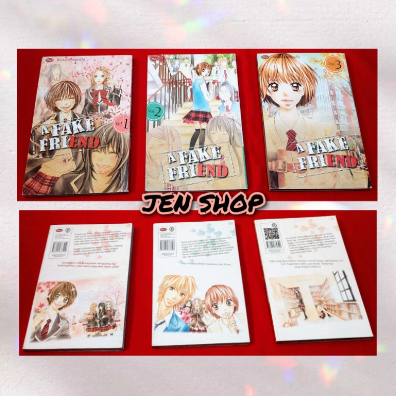 Buku Komik Lepasan Bekas Murah "Fake Friend" oleh Reiko Momochi