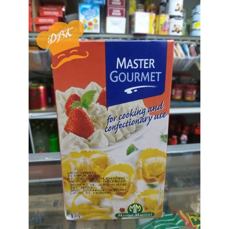 

cooking cream masak culinary MASTER GOURMET 1 lt