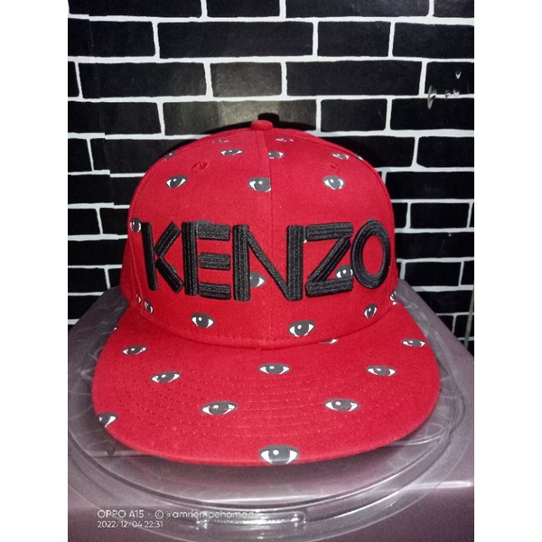 Topi snapback new era kenzo