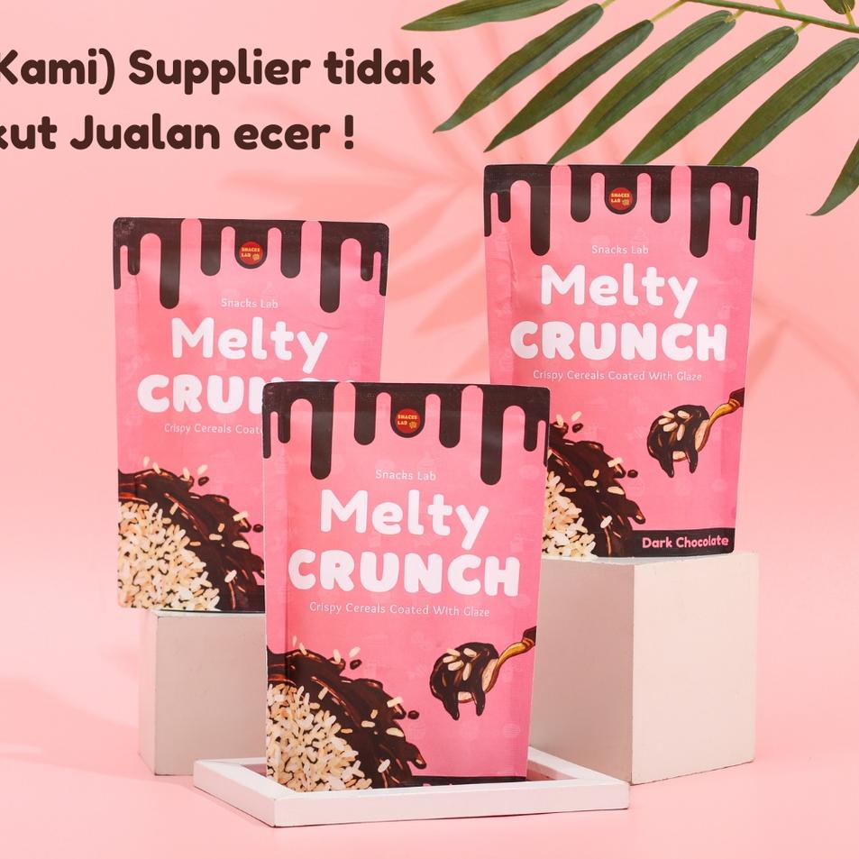 

[PRODUK PH6ZB] Paket RESELLER MELTY CRUNCH 10pcs I Snack Cokelat Lumer Crunchy NBN