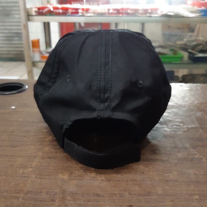 Topi Hitam Polos Benang Timbul #Original