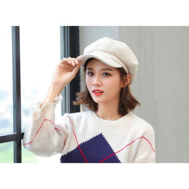 BISA COD TOPI APOLLO CEWEK/PRIA/ TOPI KOREA/ TOPI EROPA/ TOPI LIDAH