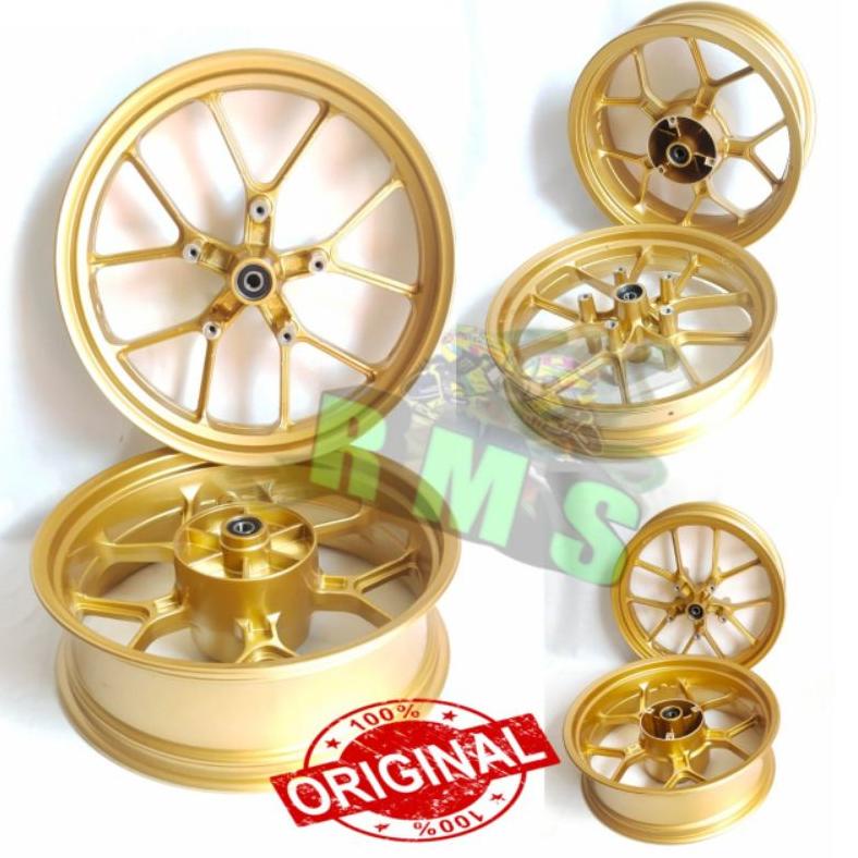 velg R25 MT25 tapak lebar Triple Disc Velg Rossi R25 MT25 Double disc depan 3,5inc sama 5,5inc PNP