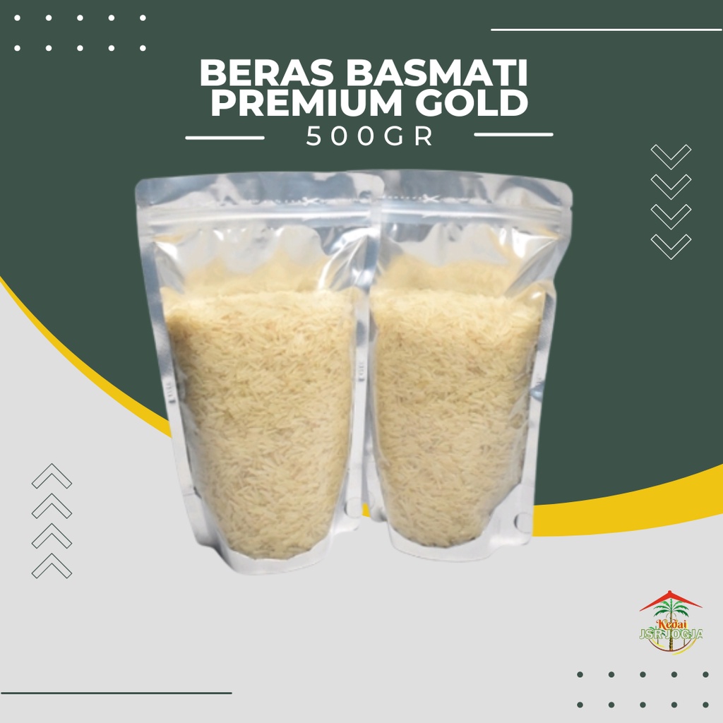 Beras Basmati 500gr merk Premium Gold...Termurah !!!