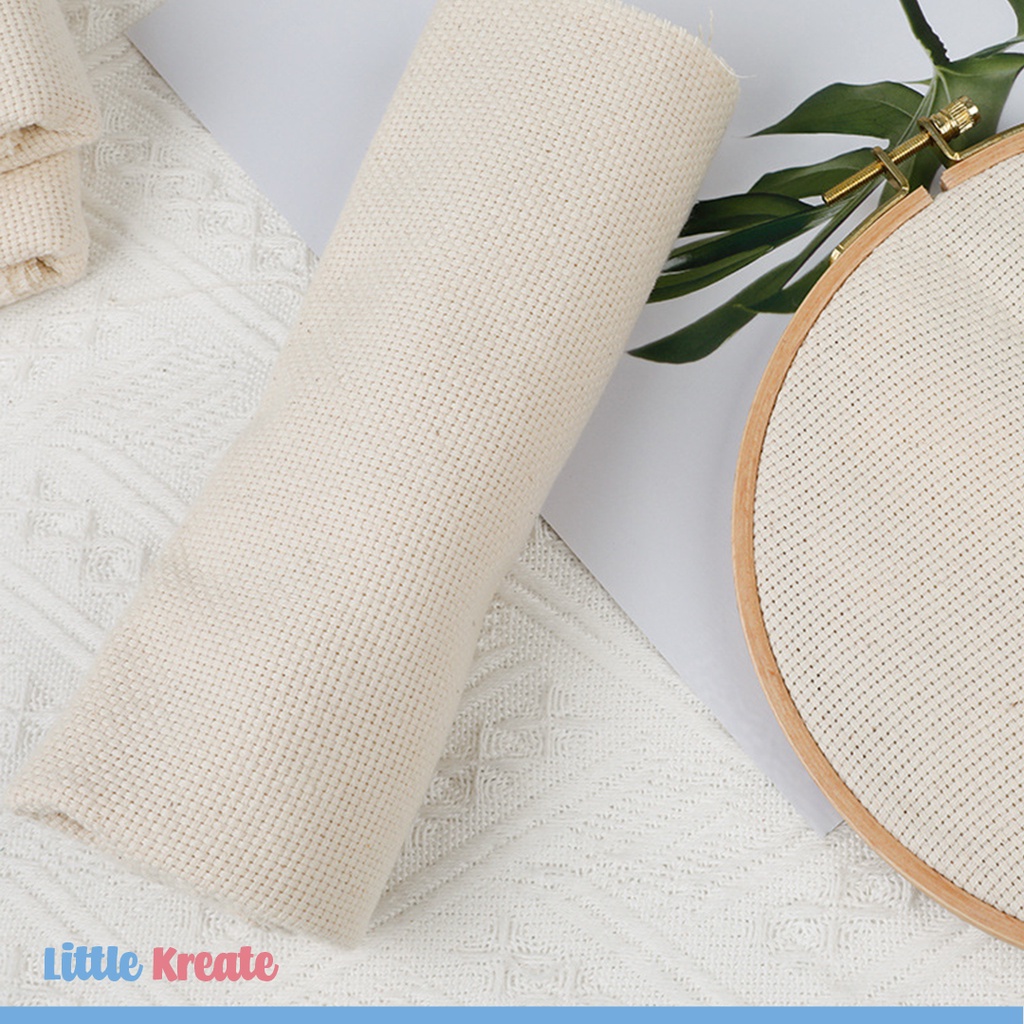 Kain Punch Needle Embroidery / Monk Cloth Fabric / Kain Monk Sulam