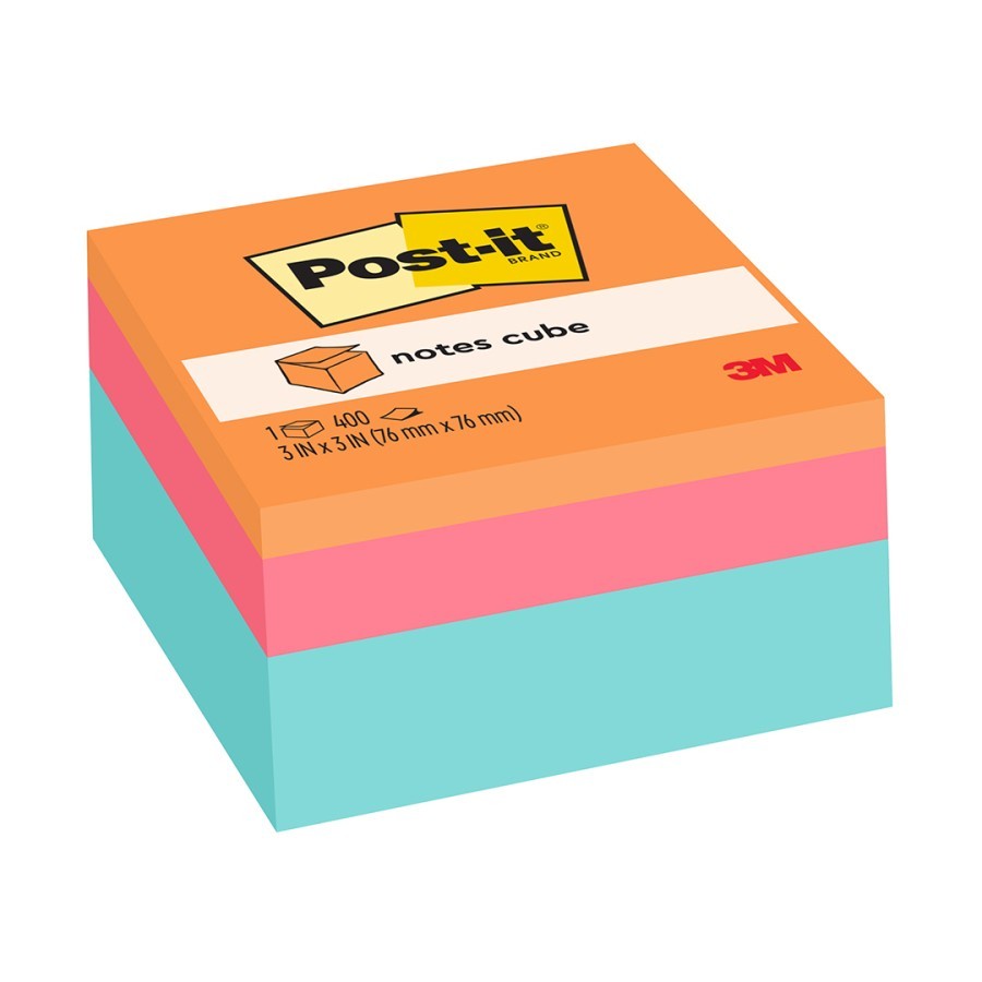 Ktmstore 3M Post-it Sticky Notes Cape Town 2059-AQ CPT 400lbr 3x3&quot; memo 400lbr