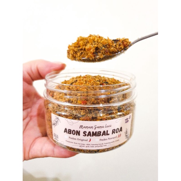 

Abon Sambal Roa @mamamsamaluci - Pedas Nampol | abon ikan | sambal roa | abon pedas