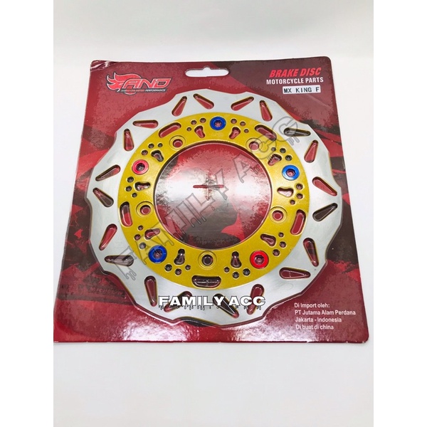 PIRINGAN CAKRAM REM DEPAN STANDAR MX KING VARIASI MOTOR MX KING 150CC