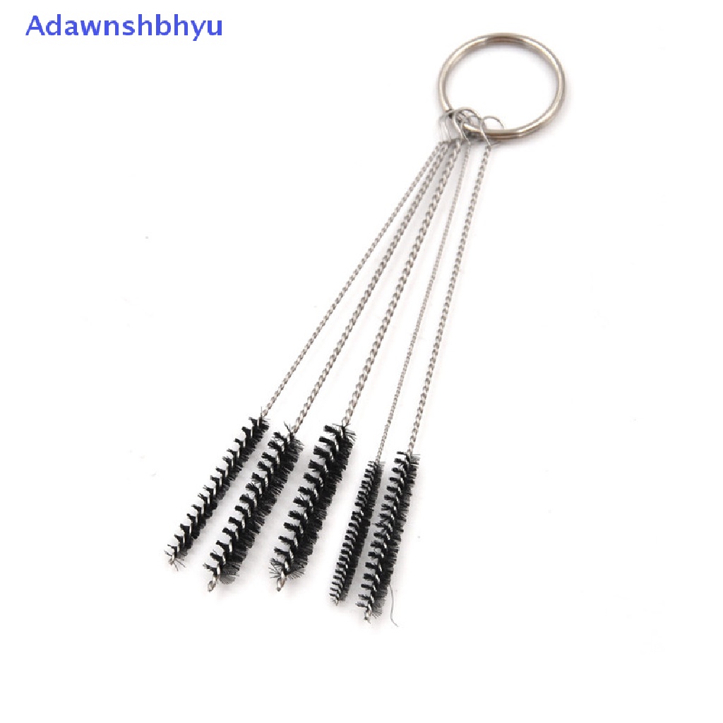 Adhyu 11pcs Airbrush Cleaning Repair Tool Kit Sikat Stainless steel Set ID