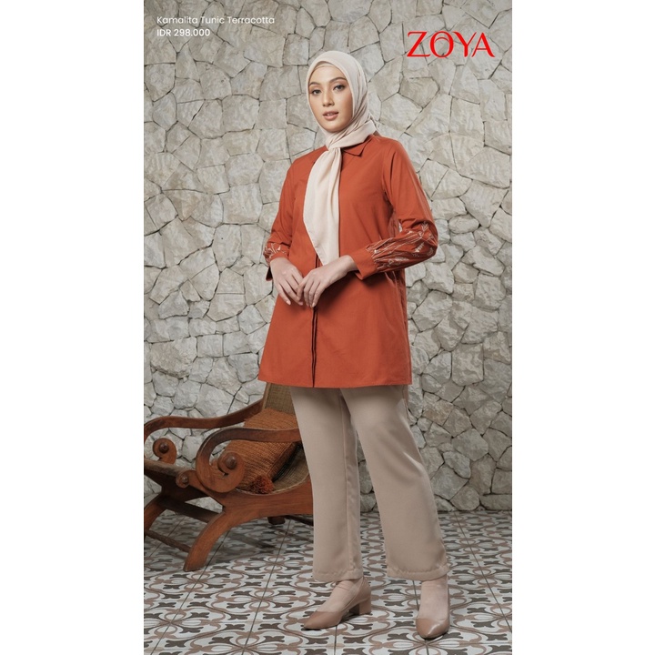 Zoya Tunik Atasan Kamalita/Tunik Terbaru Zoya