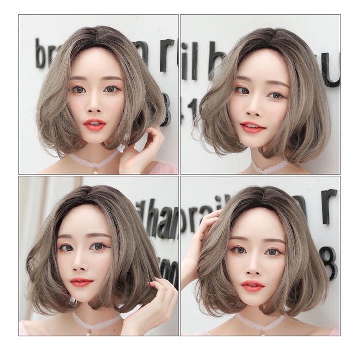 8367 full wig korean blow tanpa poni 35 cm