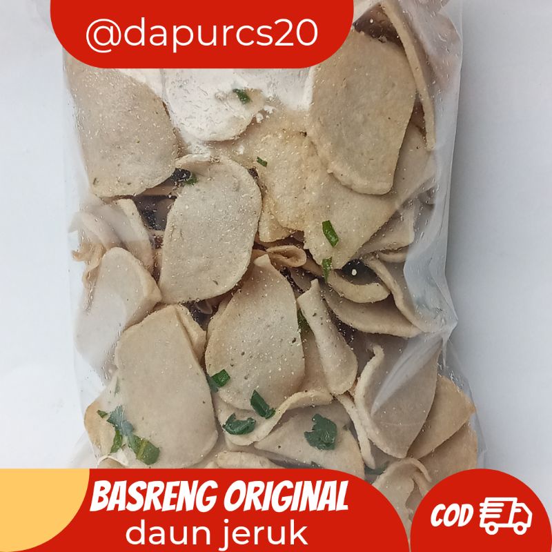 

Basreng kriuk original daun jeruk