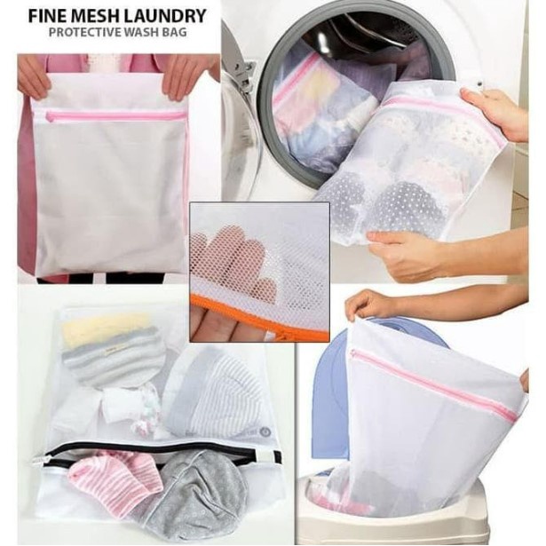 LAUNDRY BAG KANTONG CUCIAN MESIN CUCI BIAR PAKAIAN TIDAK RUSAK | JARING CUCI BAJU MESIN CUCI UNTUK PAKAIAN DALAM CELANA DALAM BH BRA KOTOR GRATIS ONGKIR BISA COD