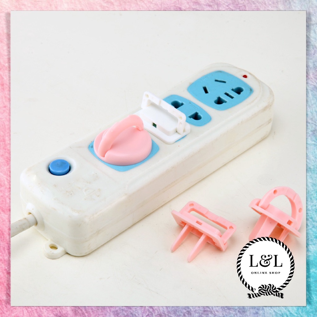 Penutup Colokan Listrik Bayi Pengaman Stop Kontak Pelindung Tutup Stop Kontak Socket Cover Electrical Safety 2 Kaki dan 3 Kaki