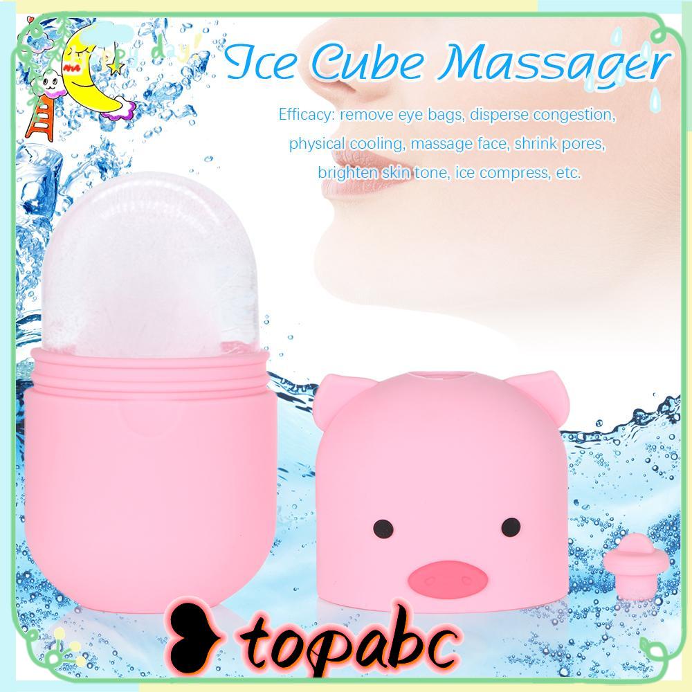 Top Facial Ice Roller Melumasi Perawatan Kulit Alat Kecantikan Ice Cube Tray Ice Cube Massager