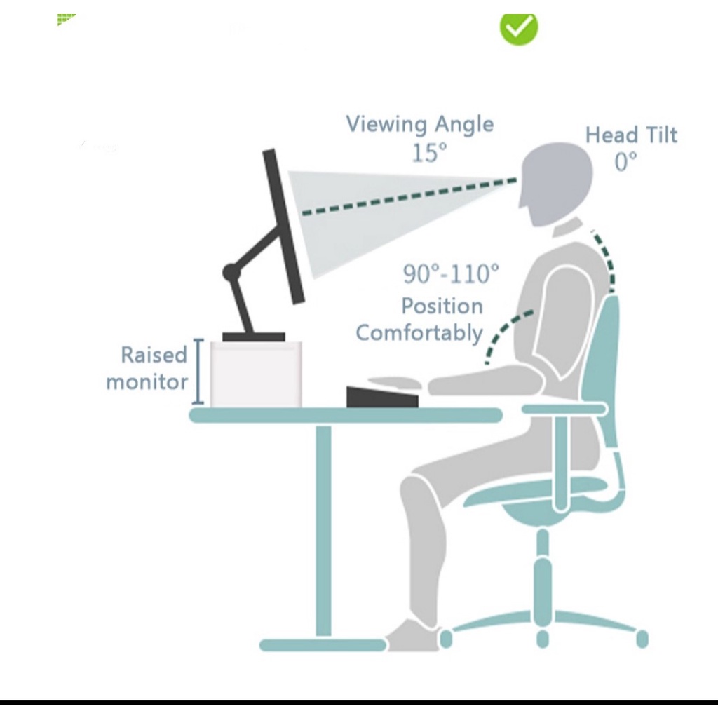 meja monitor stand monitor plastik dengan laci