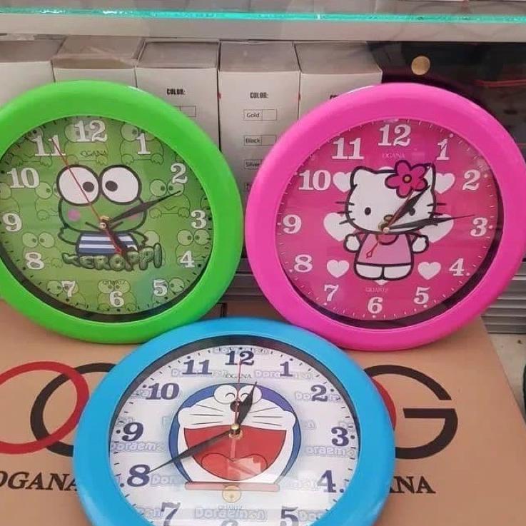 ↽ Jam dinding karakter murah bagus BESAR 30cm ㊧