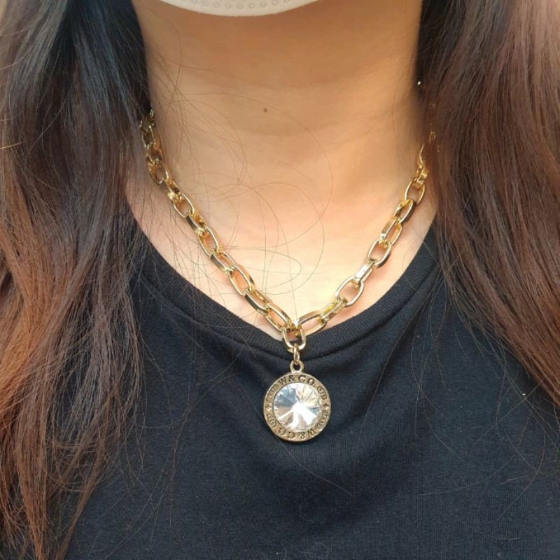 KalungPremium Import lapis Silver925 perak  Premium Quality kalung fashion Tidak karatan Ks995