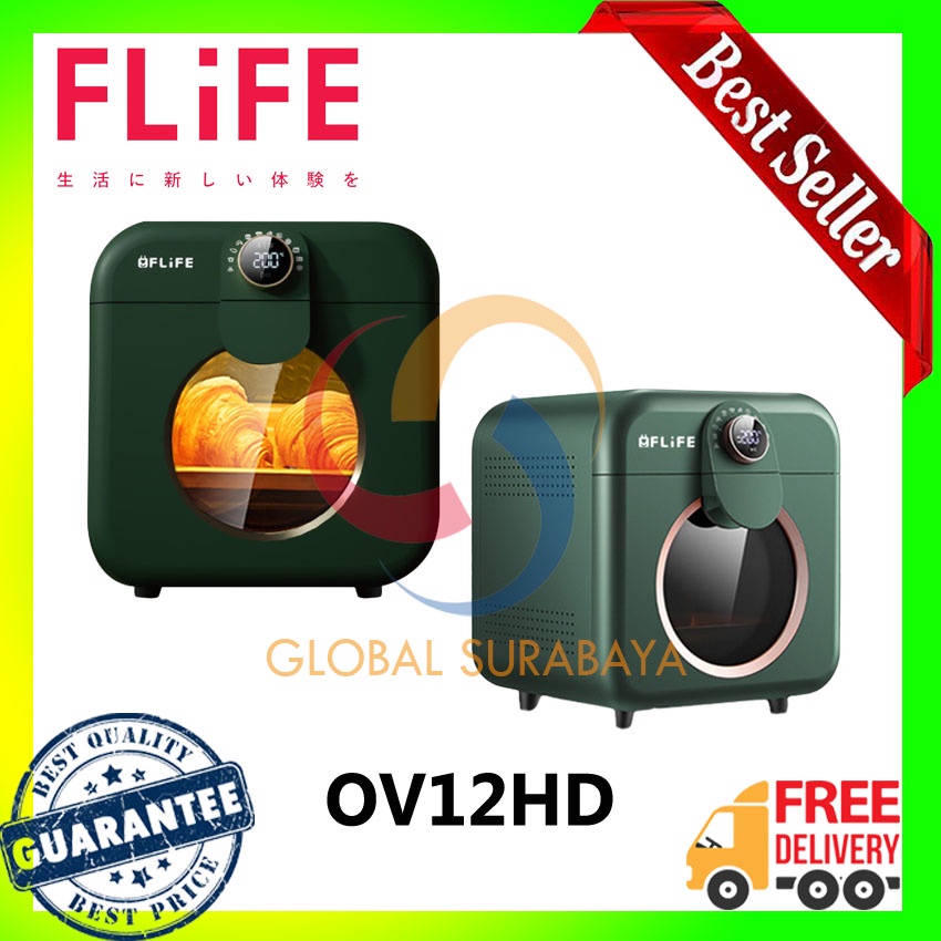 FLIFE LIGHTWAVE AIR FRYER OVEN OV12HD