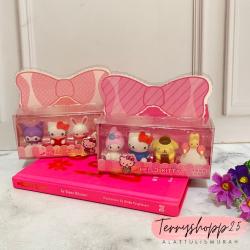 

Penghapus 1set Model Box Isi 4pcs Karakter Sanrio Mewah Kode KT120301 Bisa Cod