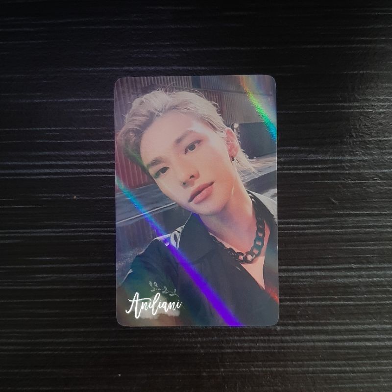 Hyunjin POB Makestar Maxident Benefit MS Hologram PC / Photocard Maxi Stray Kids