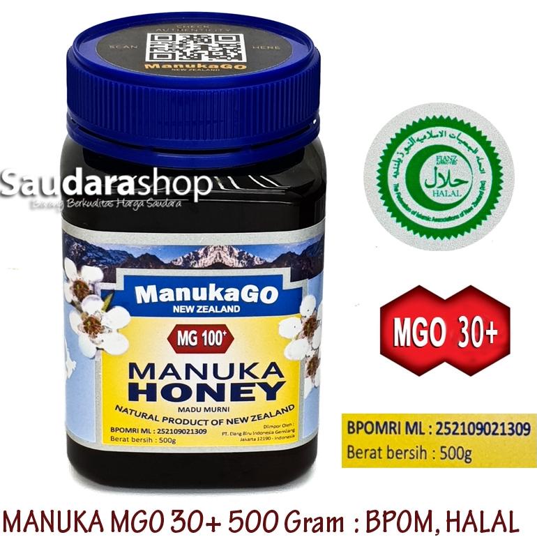

Manukago / Manuka Honey MG 100+ 500gr / Madu Manuka Original 500gram