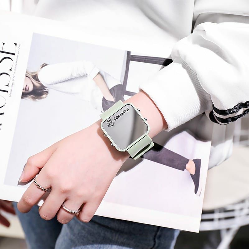 Limited Edition Jam Tangan Led Elektronic Fashion Pria Wanita Terlaris Auto LED