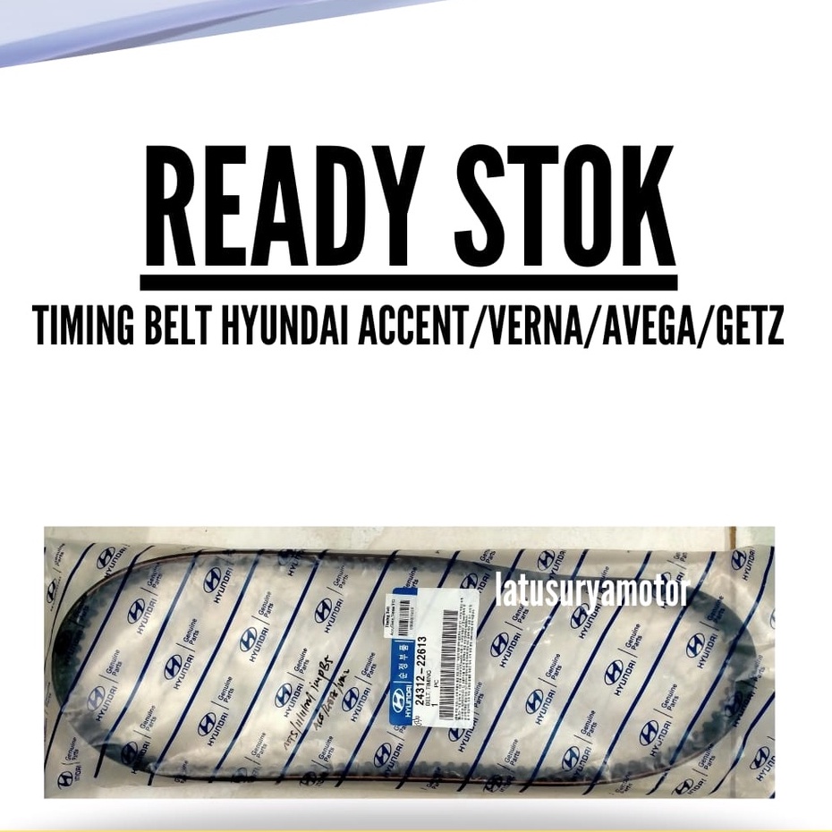 TIMING BELT HYUNDAI ACCENT / VERNA / AVEGA / GETZ