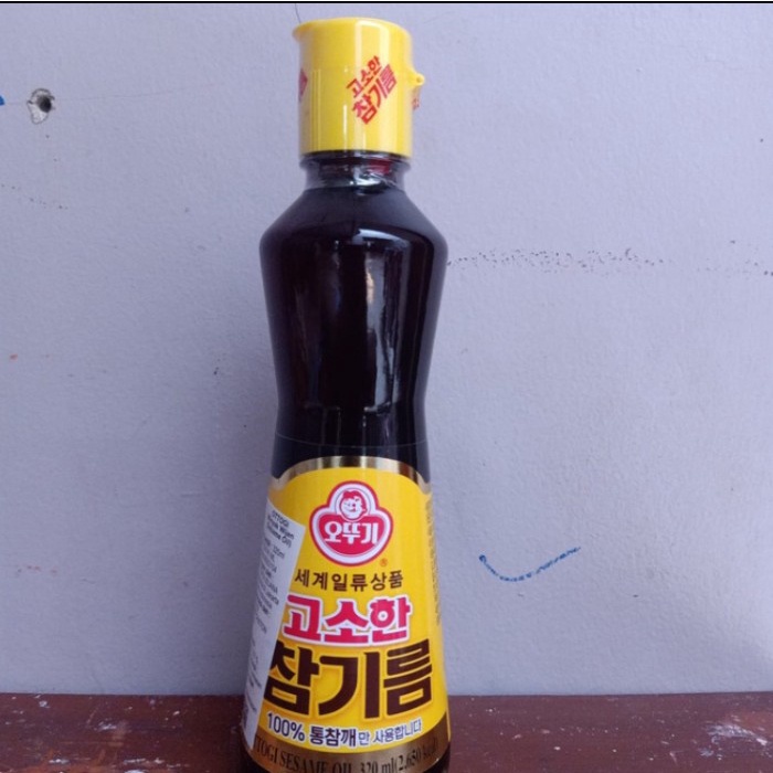 

Ottogi sesame oil 320 minyak wijen korea