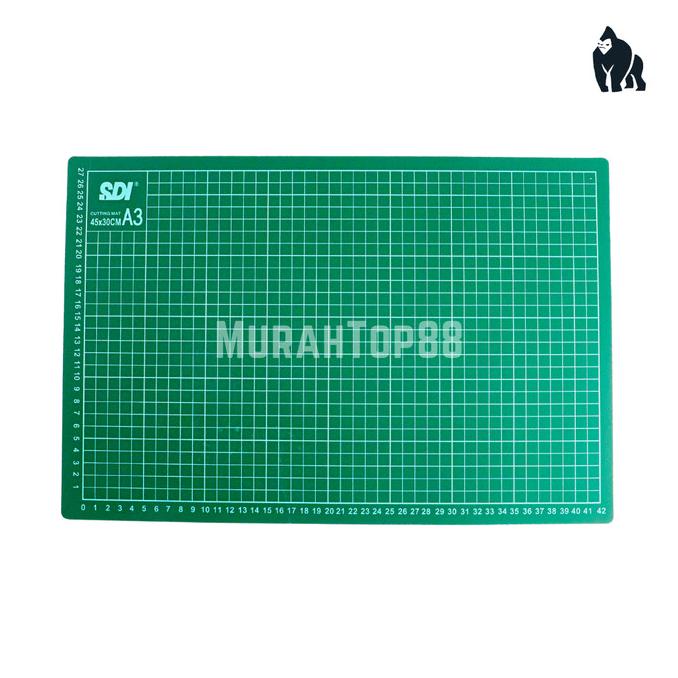 

Terlaris Alat Potong / Cutting Mat Ukuran A3 - 45 x 30 cm / SDI No. 1007 Termurah