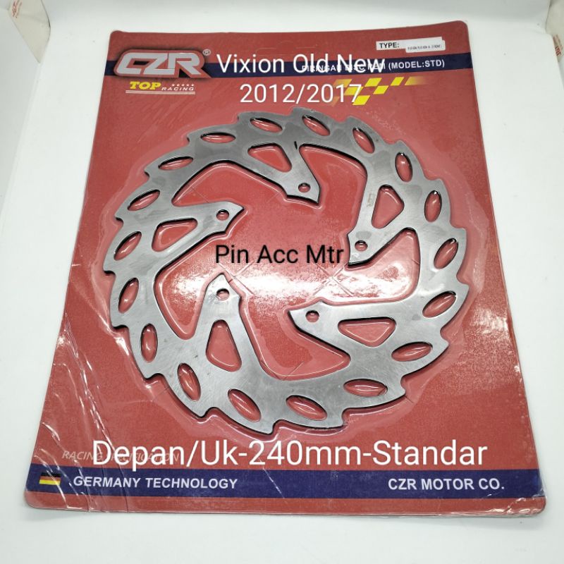 piringan Disc Cakram Depan Vixion Old New Uk-Standar 245mm Polos Vixion 2012/2017