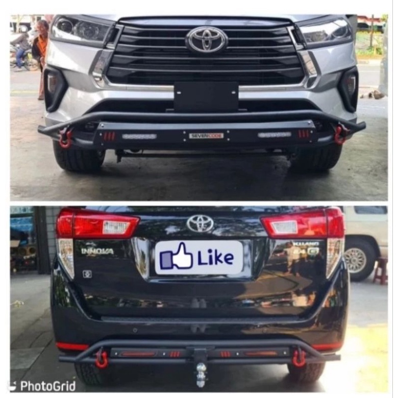 Paket Towing Cobra Sevencode Depan Belakang Innova Rebon  2016-2022