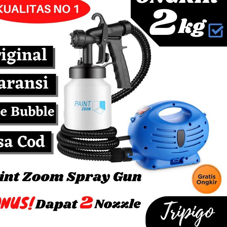 Harga Murah.. Paint Zoom Compressor Spray Gun Kompresor Mini Airbrush Alat Cat Mesin Semprot Listrik