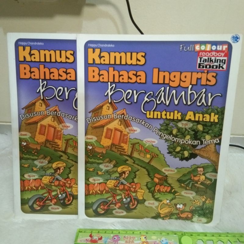 Buku anak KAMUS BAHASA INGGRIS BERGAMBAR UNTUK ANAK