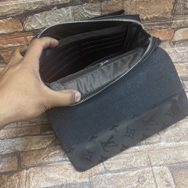 Handbag Terbaru Clutch LVN 536 Lock Kunci Angka Tas Tangan Unisex Import Quality