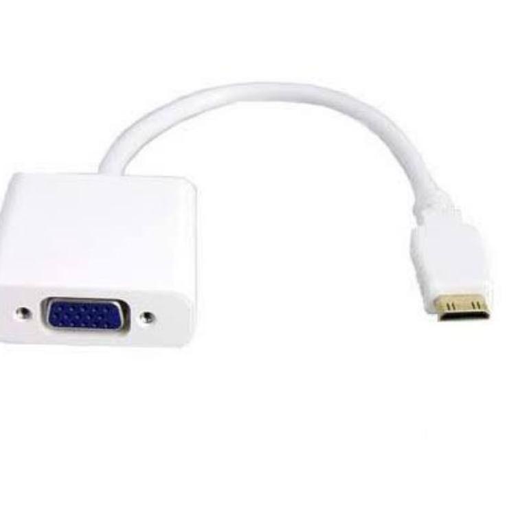 ☌➜✥ converter Mini Hdmi To Vga / mini hdmi to vga/ mini hdmi vga converter Model Baru